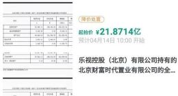 贾跃亭又卖房子了！时隔三月起拍价打六折