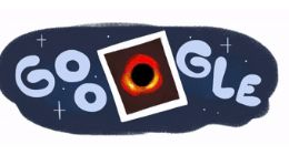 艺术家在早上通勤期间构思出谷歌涂鸦 庆祝第一张黑洞照片的面世