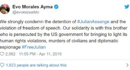 阿桑奇助理被捕 7年未出厄瓜多尔使馆一步