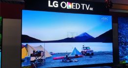 零售店中LG OLED电视出现烧屏