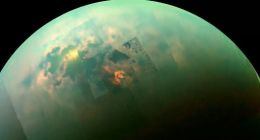 天文学家发现土卫六上的部分液态甲烷湖泊消失