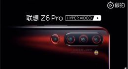联想Z6 Pro背面设计公布：后置四摄