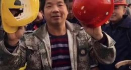 工人与领导安全帽对比视频热传 互撞如鸡蛋碰骨头