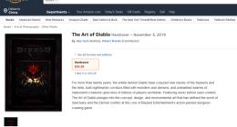 《暗黑破坏神》艺术设定集上架亚马逊 预计11月3日发售