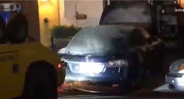 特斯拉Model S发生自燃