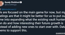 工作室CEO透露：《无主之地3》暂时不考虑出DLC角色