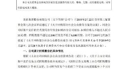 美的集团：累计回购0.27%股份 耗资8.56亿元