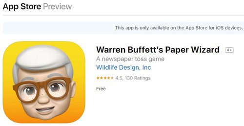 Warren Buffett's Paper Wizard