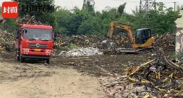 几千辆ofo小黄车被碾压成废铁，以15元/辆价格拉进废品厂