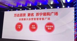 万达百货更名苏宁易购广场 改造店5月底亮相