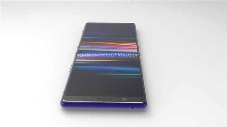 索尼Xperia 2渲染图首曝:后置三摄移到左上角