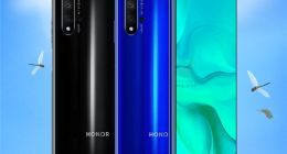 荣耀20 360度渲染图曝光：开孔全面屏+后置四摄+侧面指纹