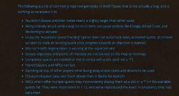 原本设定就是如此！《魔兽世界》官方列“非BUG”清单