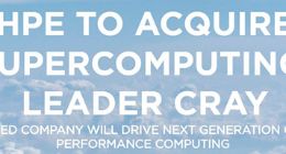 慧与拟以13亿美元收购美国超级计算机制造商Cray