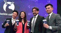 瑞幸钱治亚的“野心”：超过星巴克 年底前门店数量增至4500家