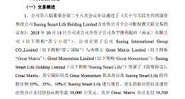 苏宁易购：苏宁小店将获4.5亿美元增资