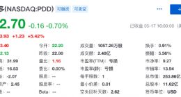 拼多多第一季度营收45.45亿元 同比增长228%