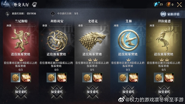 HBO授权 腾讯手游《权力的游戏 凛冬将至》5月23日内测