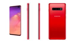 外媒曝三星Galaxy S10系列新配色：金丝雀红超级抢眼