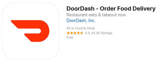 DoorDash应用