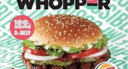 微软、嘻哈歌手、电影明星都在投资的人造肉公司让汉堡王店面流量增18.5%