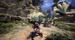 《怪物猎人世界》冰原DLC武器演示 太刀居合斩动作超帅