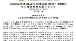 恒大健康完成收购Protean 掌控乘用车轮毂电机技术