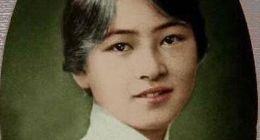 AI修复的十六岁的林徽因与没有AI修复的林徽因之比较（组图）