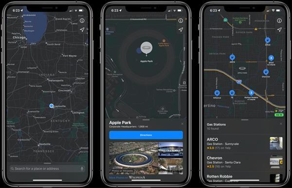 iOS13“黑暗模式 ”打开之后就长这样！刘海消失