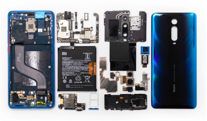 Redmi K20 Pro官方拆解图赏