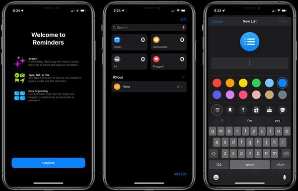 iOS13“黑暗模式 ”打开之后就长这样！刘海消失