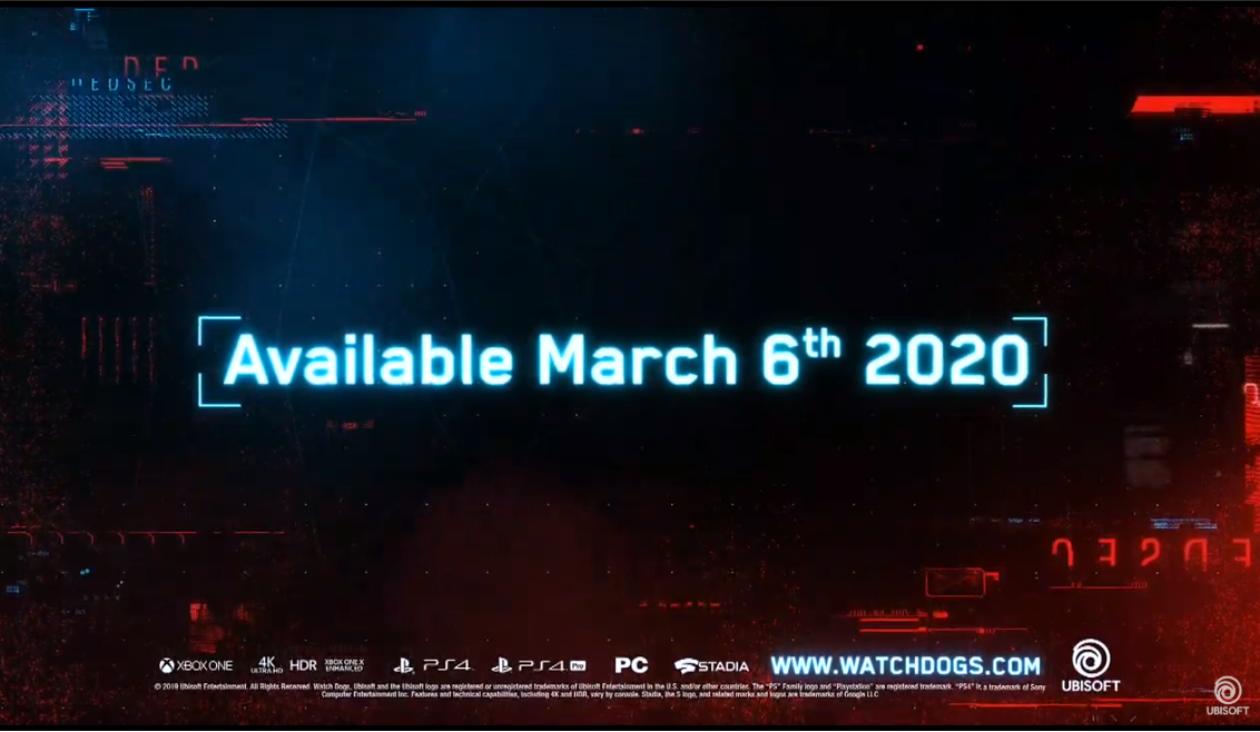 E3：《看门狗：军团》实机演示公布 2020年发售