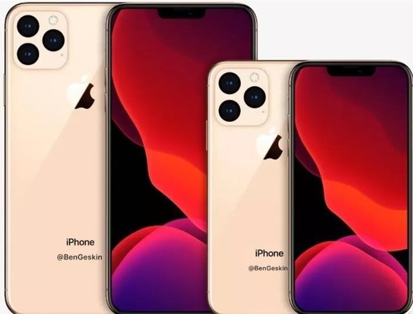 2020年5G iPhone渲染图（图源Twitter）