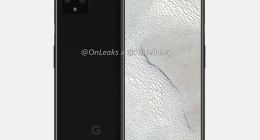 谷歌Pixel 4 XL最新渲染图曝光 正面设计确认