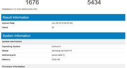 三星GalaxyA50s跑分曝光，搭载Exynos 9610