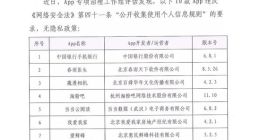 30款App违规收集个人信息被通报 含探探、韵达快递等