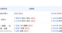 乐视致乐科技发生工商变更：贾跃芳退出股东