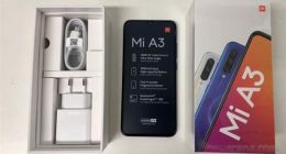 小米A3真机开箱图曝光：水滴全面屏+后置竖排三摄