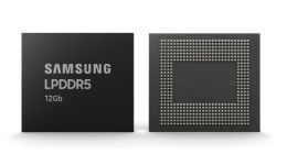 三星宣布量产全球首款12Gb LPDDR5 DRAM