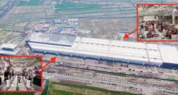 特斯拉发布上海超级工厂首批内部照片 进展惊人