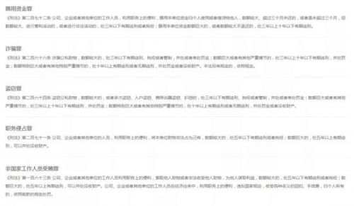 ▲《刑法》相关规定