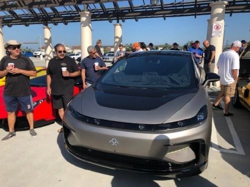FF 91现身美国车展