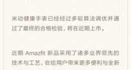 华米科技：由于全陶瓷表身制作工艺复杂 部分产品将推迟开售