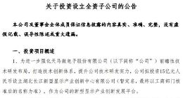 半导体显示丨深天马A拟投资15亿元在武汉设立新型显示产业创新中心