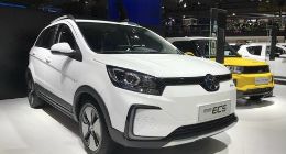 北汽新能源EC5工况续航403km 日常都市出行每周充电一次