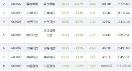上市半个月 科创板首批25只股票全部股价翻倍
