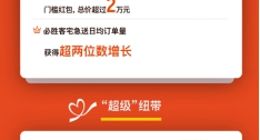 口碑饿了么首季“超级会员日”，主动购买会员环比增长超30%