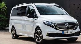 全球首款纯电豪华MPV 奔驰EQV官图发布：续航405km