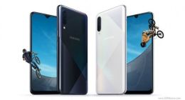 三星Galaxy A30s/A50s配置曝光：水滴全面屏+竖排三摄