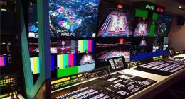 2019 FIBA进行5G转播实验 京东方展示8K监视器